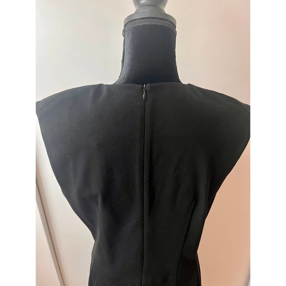 NWT M.M. LAFLEUR Black Katie Dress - Size 14 - Picture 3 of 6
